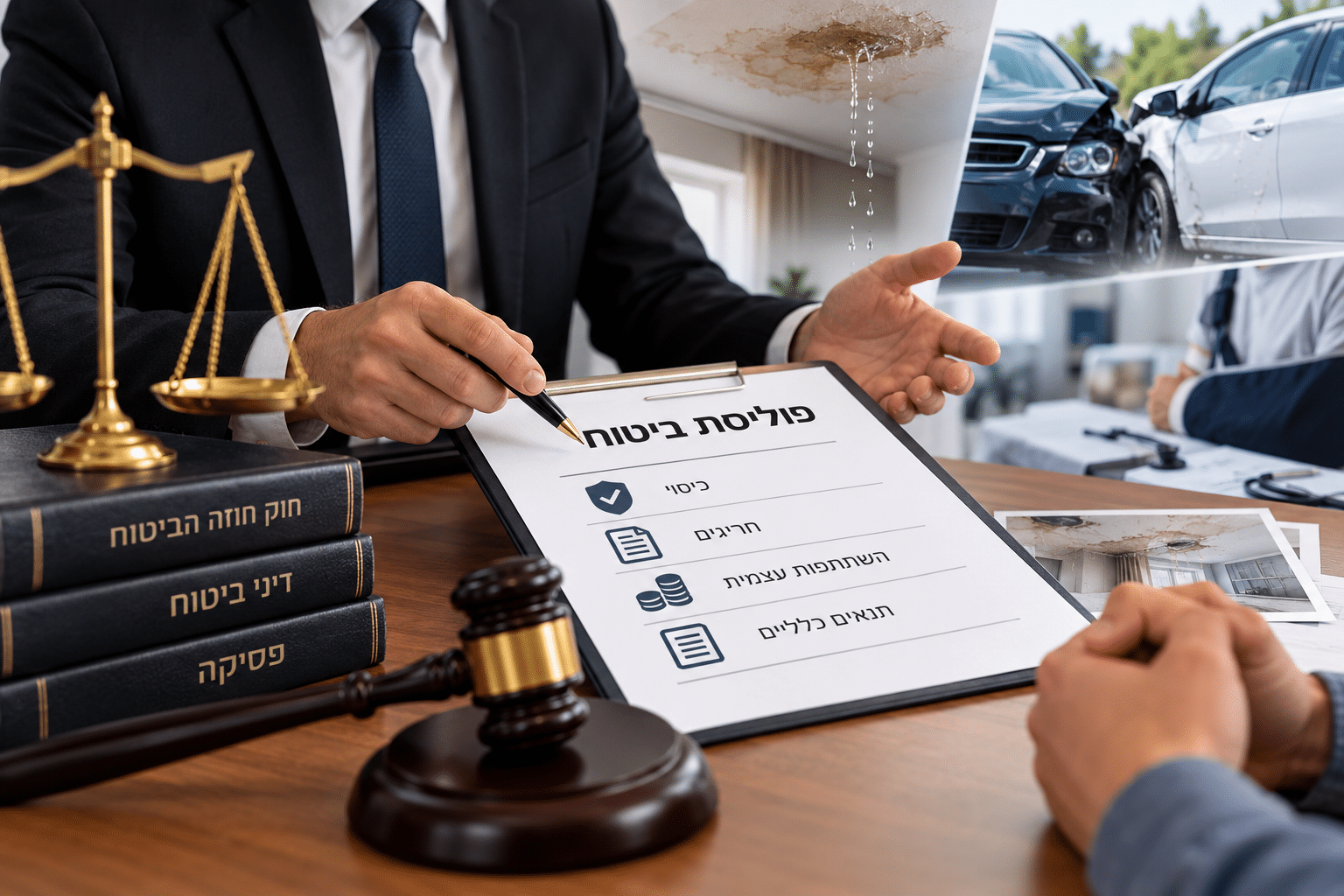 ייעוץ משפטי ותביעות ביטוח